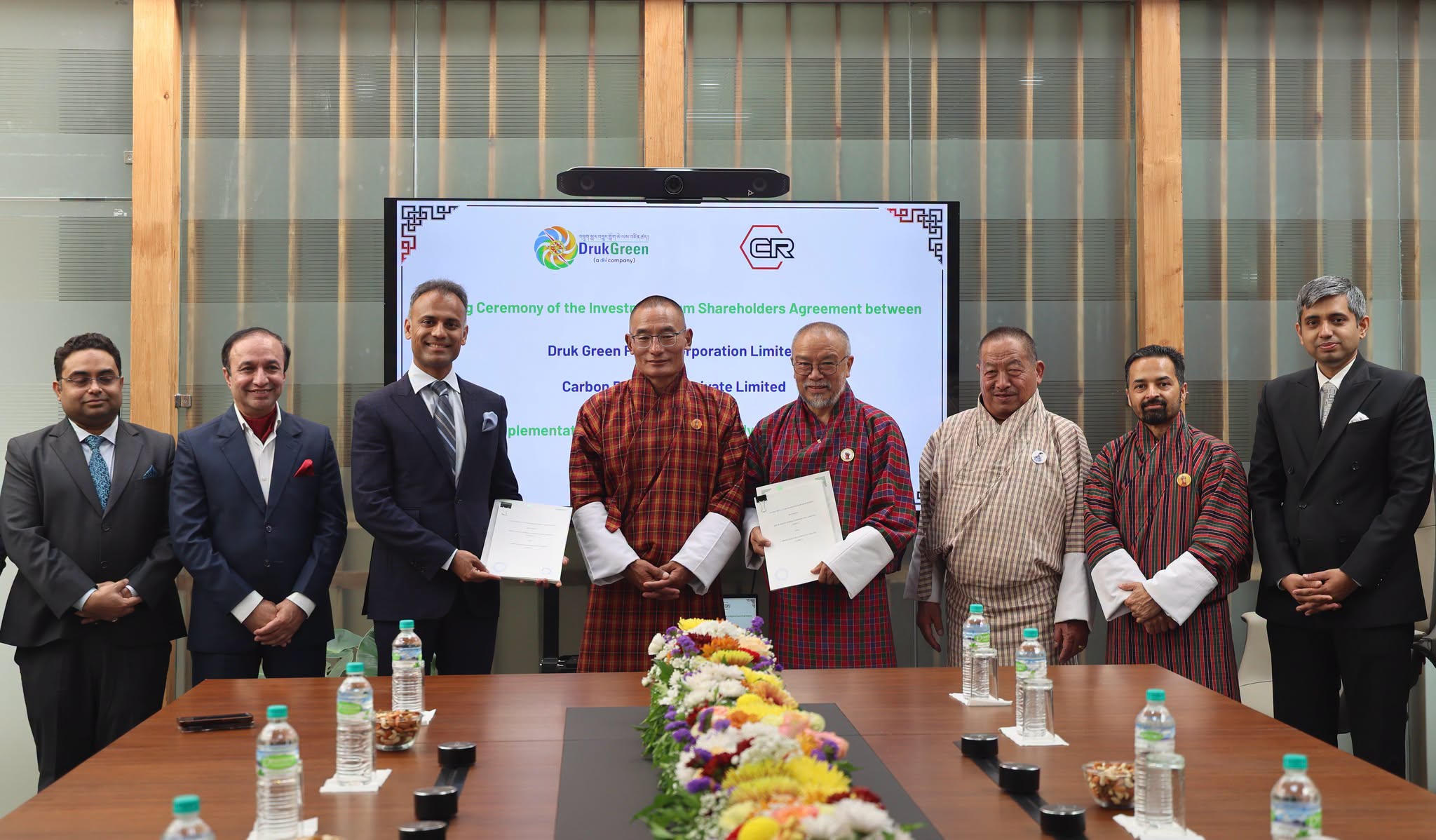 Press Release:  DGPC and Carbon Resources Private Limited Sign Shareholders’ Agreement for Joint Development of 104 MW Dangchhu Hydropower Project
