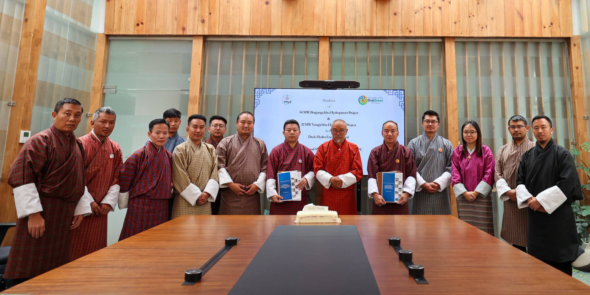 DHyE Hands Over Burgangchhu and Yungichhu Hydropower Projects for Operation